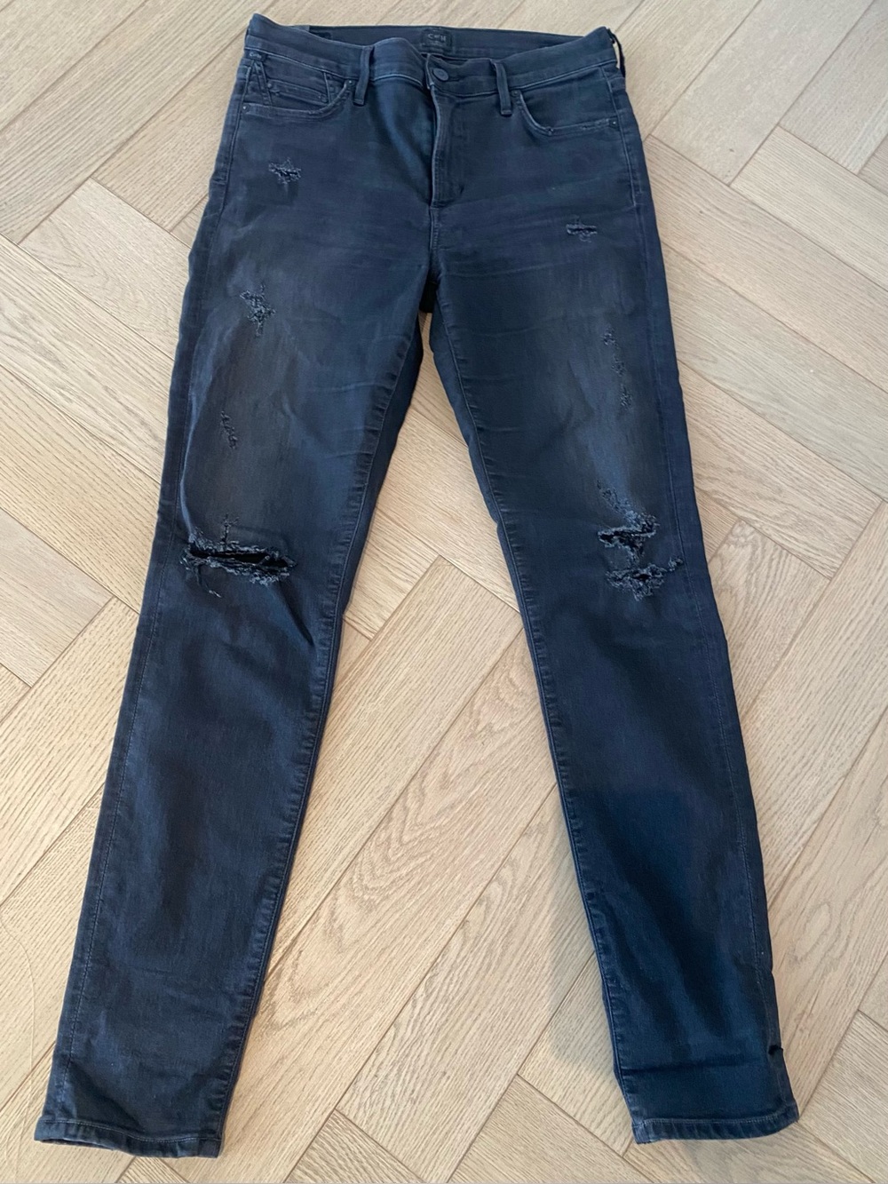 Citizens of Humanity Rocket High Rise Jeans Black Waist 29